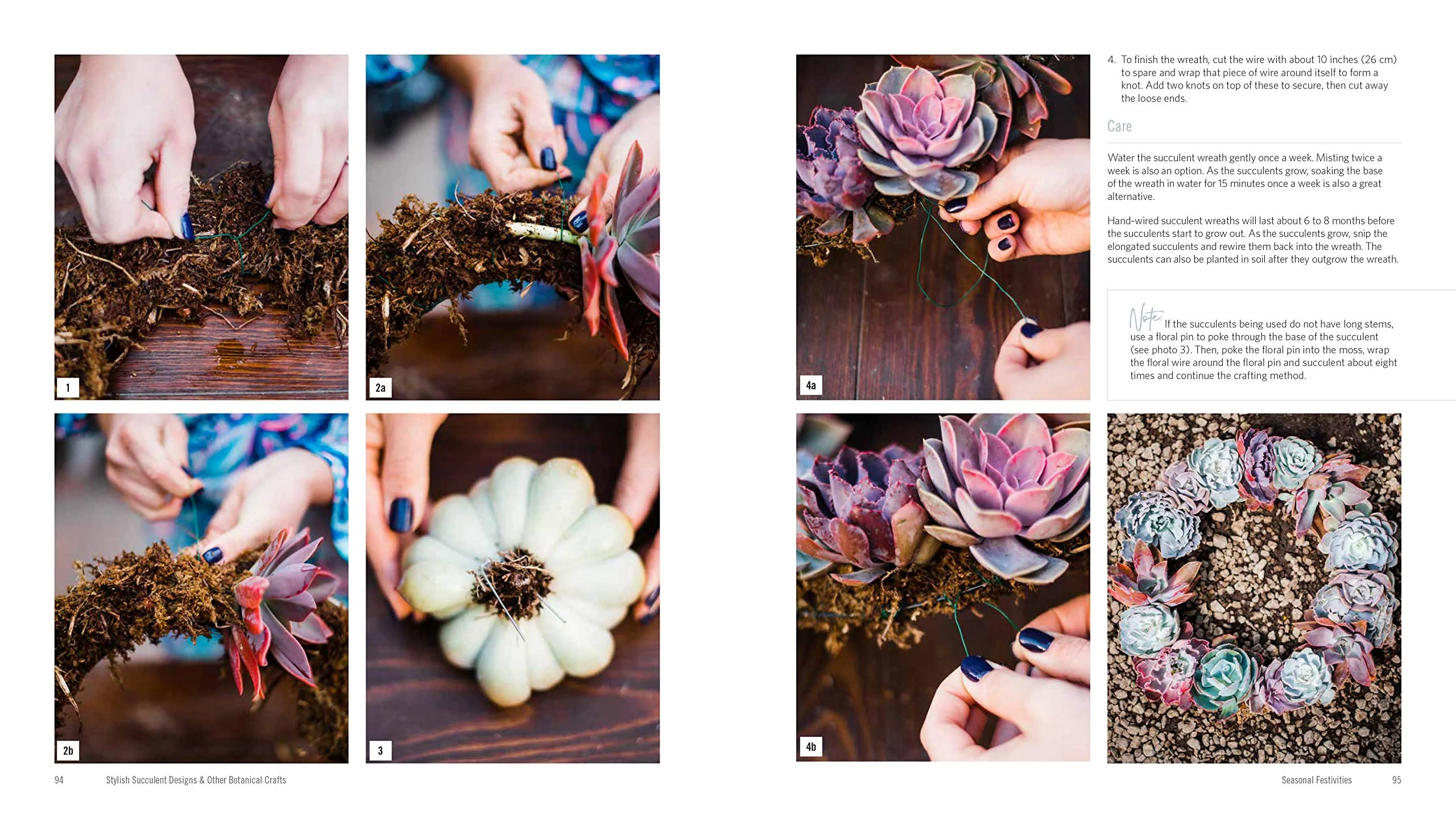 Stylish Succulent Designs & Other Botanical Crafts DIY Book - Image 11